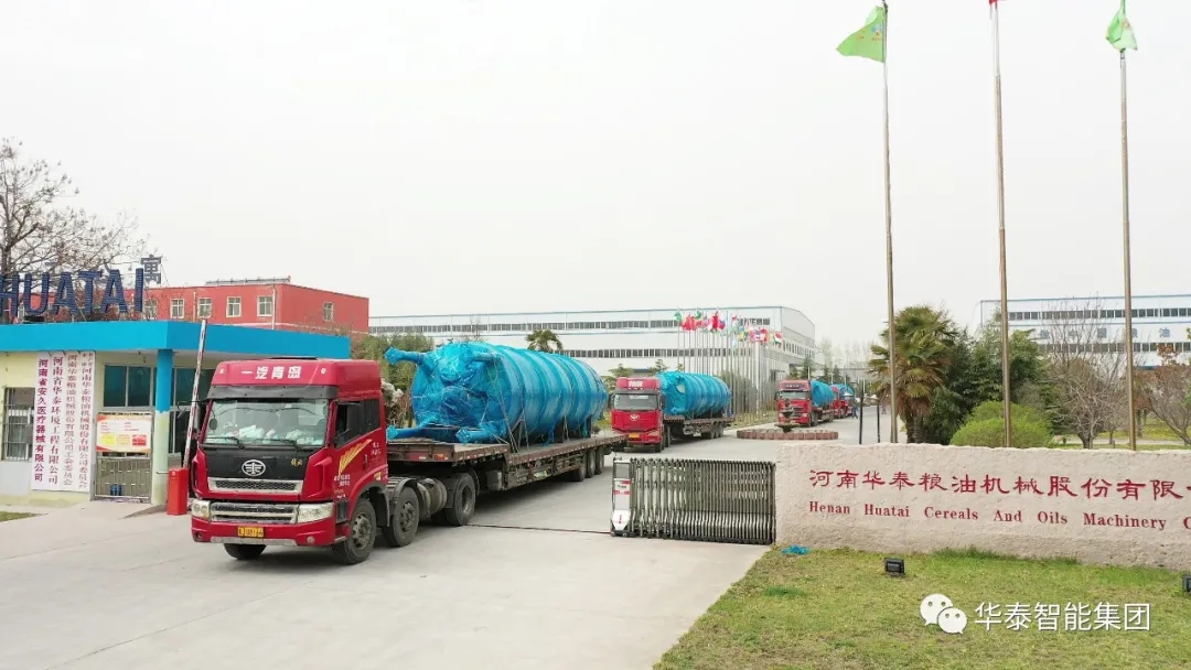 Huatai Machinery Sesame Oil Project Equipment Sent to BD