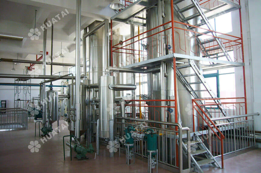 Deodorization process in coconut oil refining