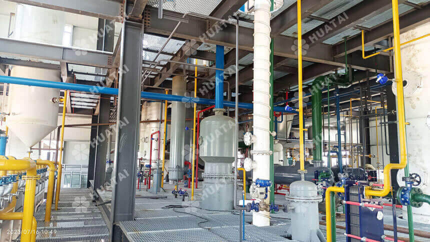 Crude coconut oil refinery plant for sale