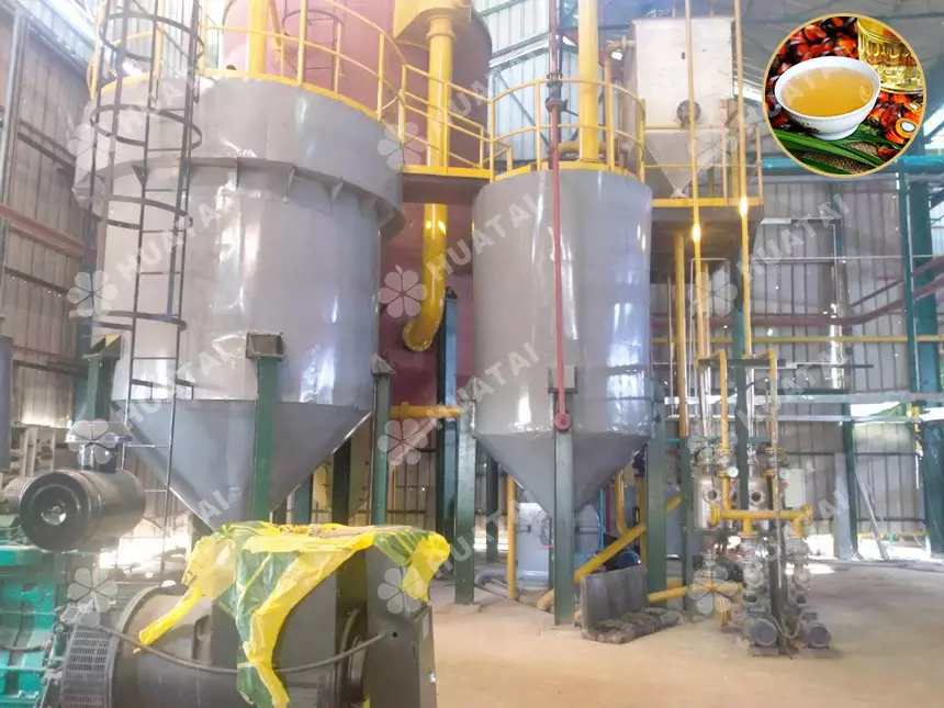 Crude palm oil clarification station system