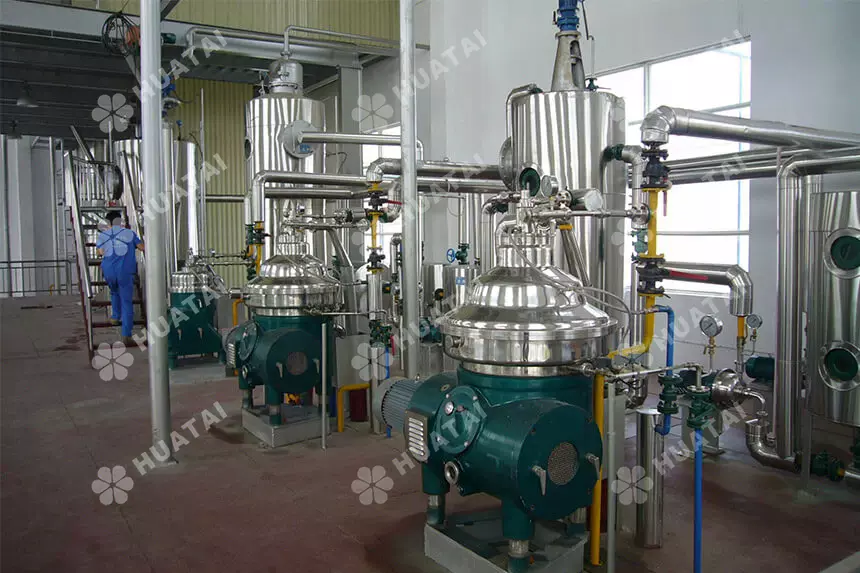 What is deacidification of palm oil?