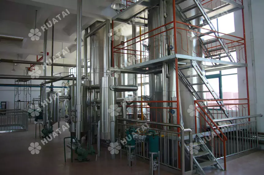 Palm oil deodorization process