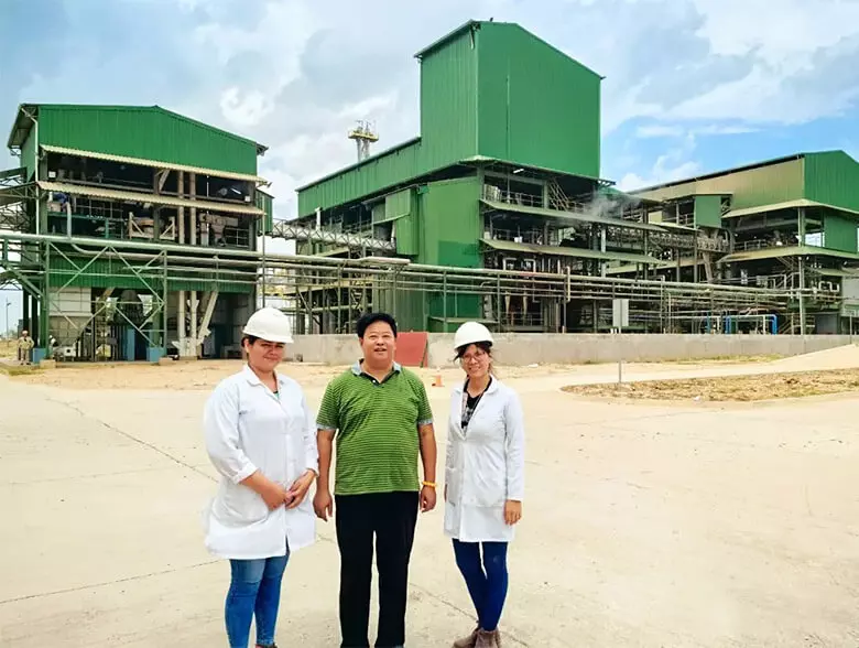 The Chairman of Huatai Group Yan Zipeng Visited Inolsa Company 1000 TPD soybean oil project in South America