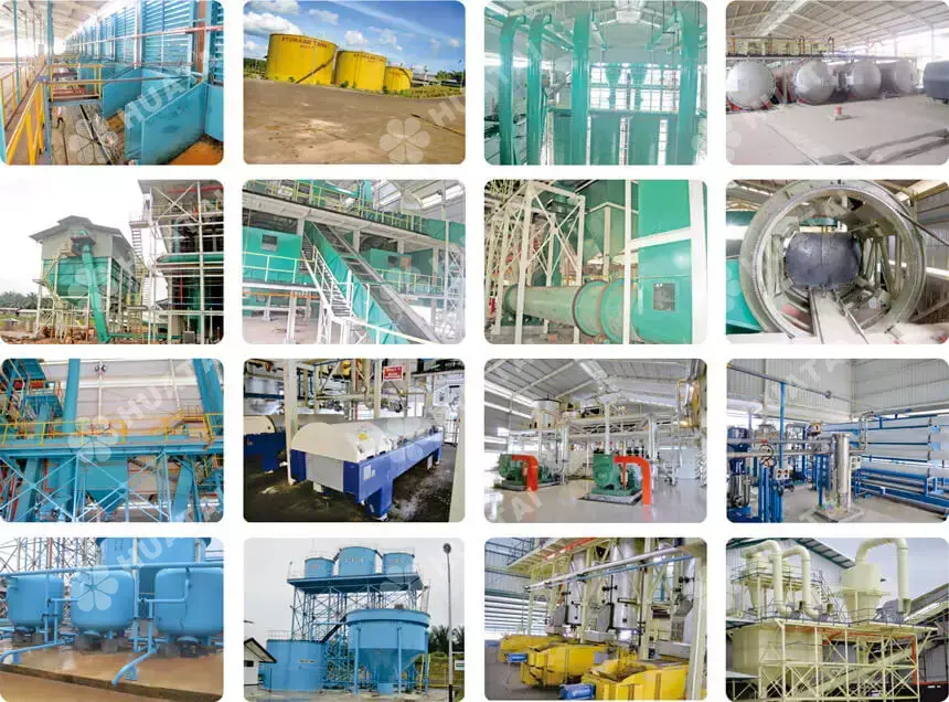 List of palm oil processing equipment