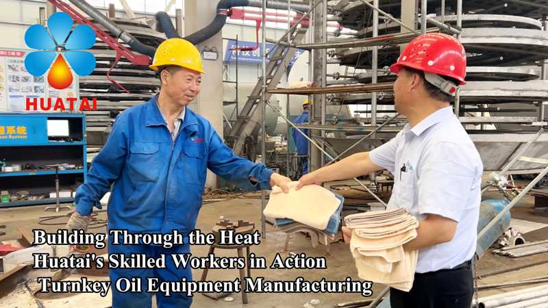 Standing Strong in the Summer Heat – Honoring Huatai's Dedicated Workers