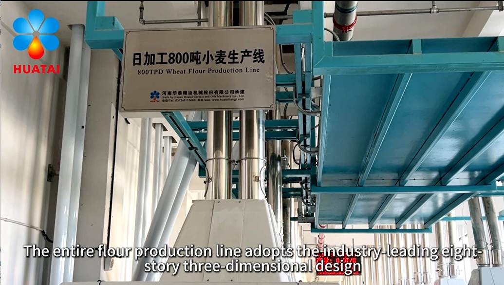 Huatai 800 TPD Wheat Flour Milling Production Line – A Turnkey Masterpiece in Grain Processing