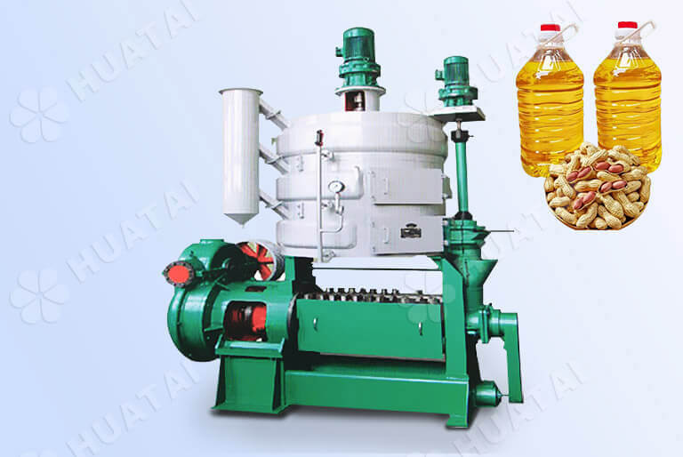 Cold pressed groundnut oil extraction machine