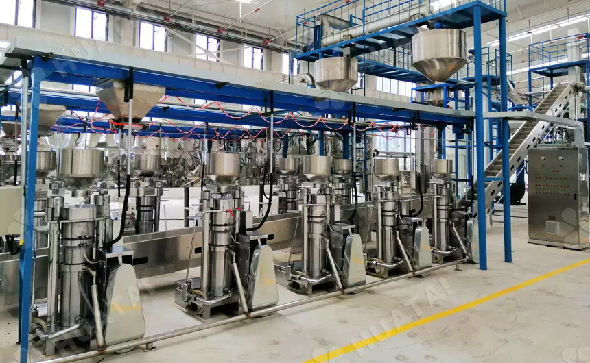 Hydraulic press machine working principle