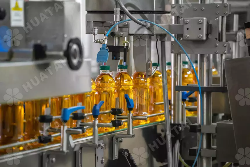 Mustard seed oil bottling machine