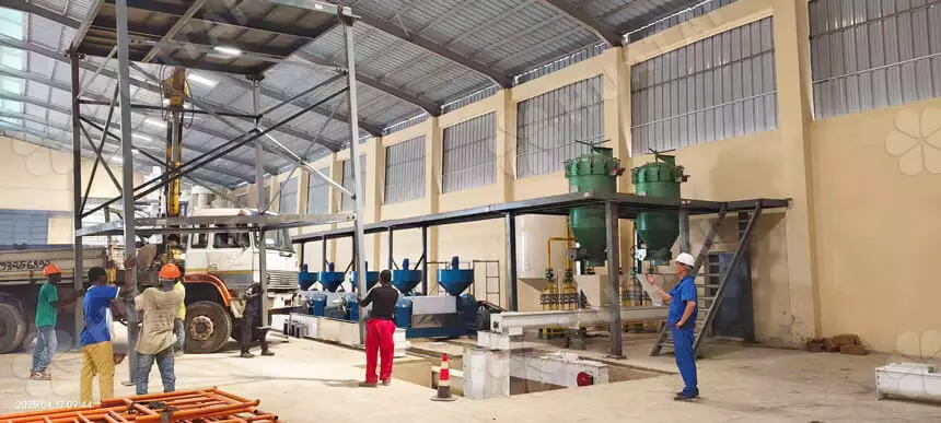 Soybean oil processing plant cost