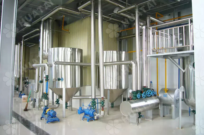 Soybean oil deodorization machine