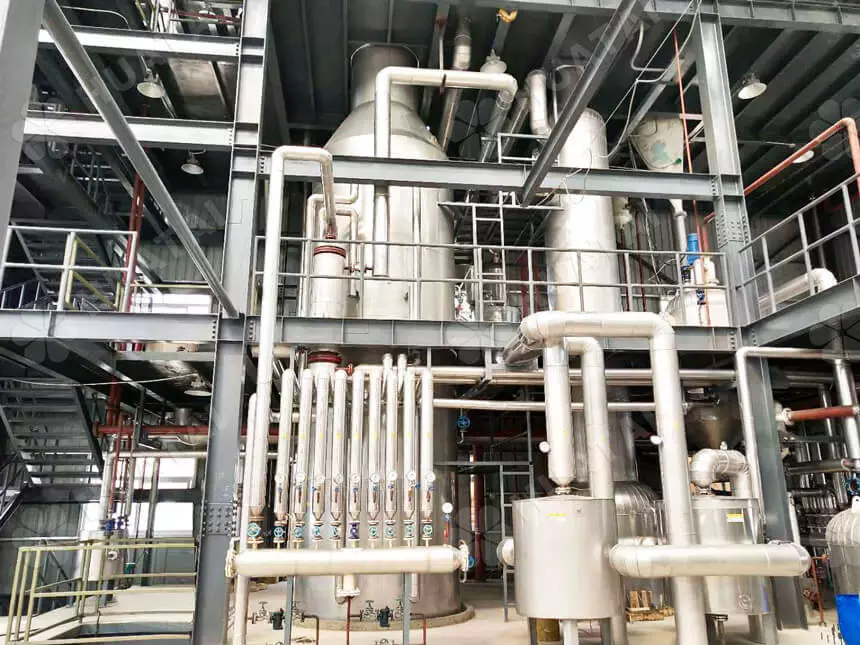 Soybean oil refining plant