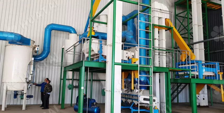 Soybean pretreatment