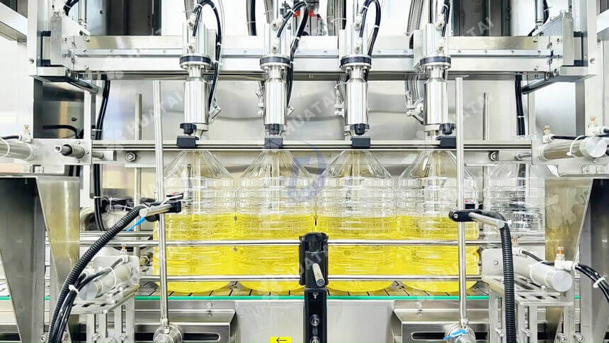 Sesame oil packing process