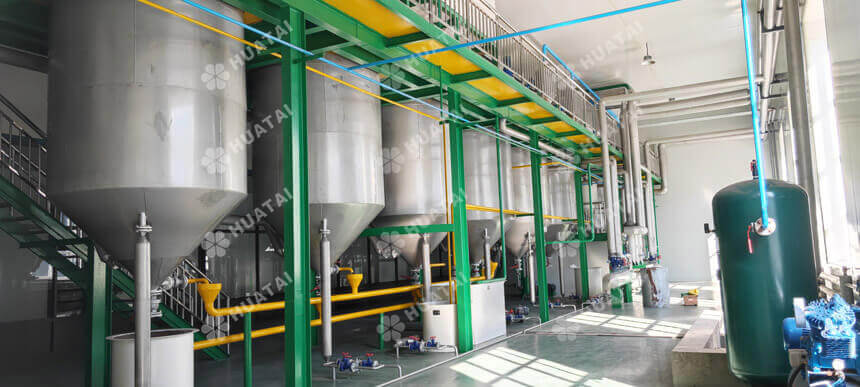 Sesame oil refining process