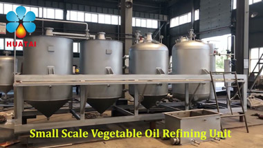 Small-Scale Edible Oil Refining Equipment Video