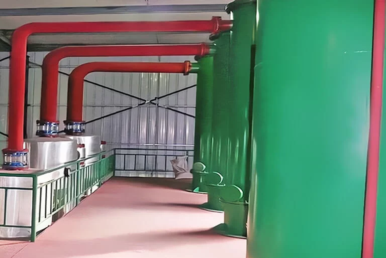Vertical condenser