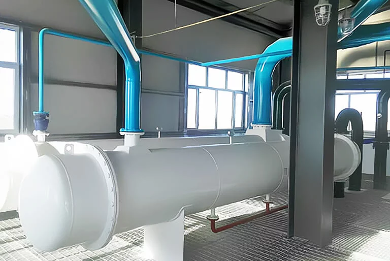 Horizontal condenser