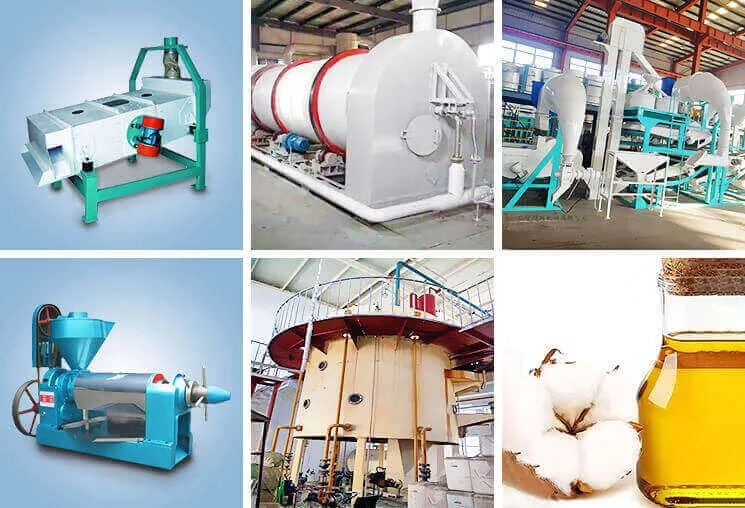 Cottonseed oil production line