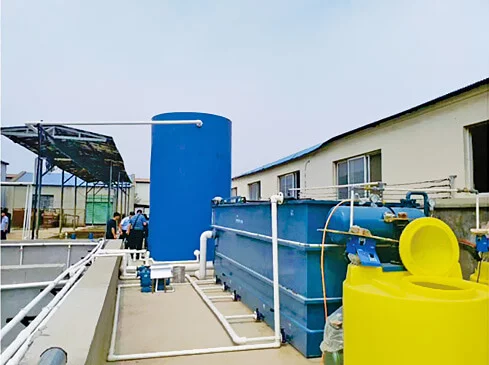 500m³/d corn starch wastewater treatment project