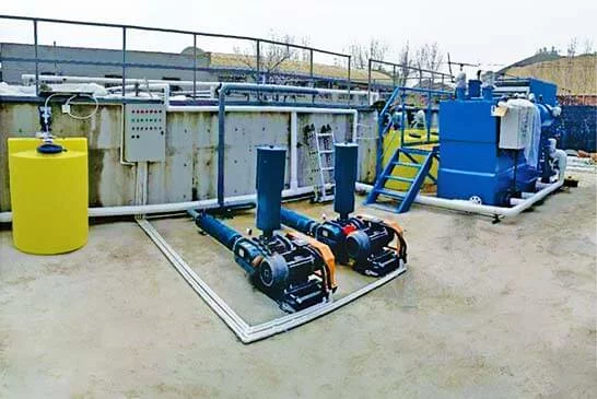 100m³/d grain and oil wastewater treatment project