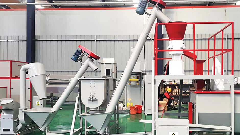 Complete set of feed production line solutions