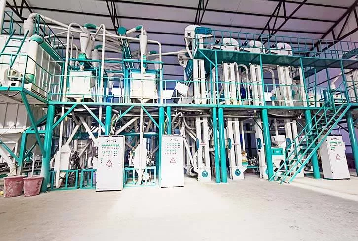 Complete set of grain processing plant