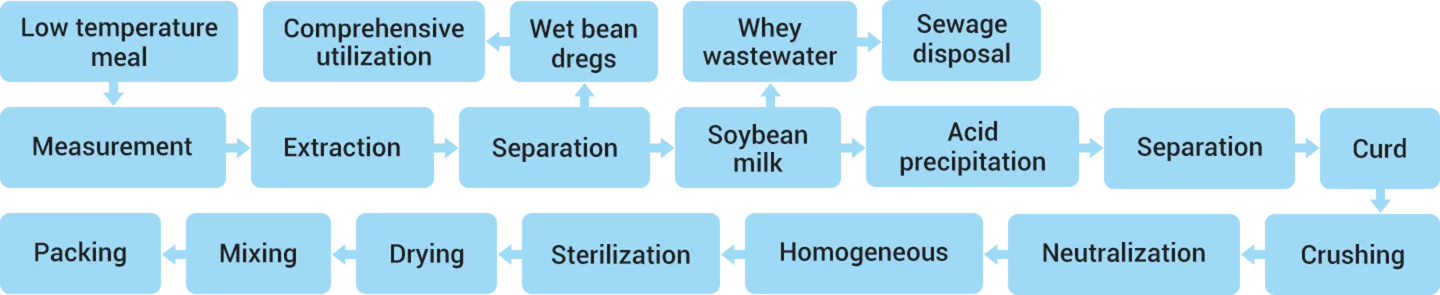 Protein engineering production flow