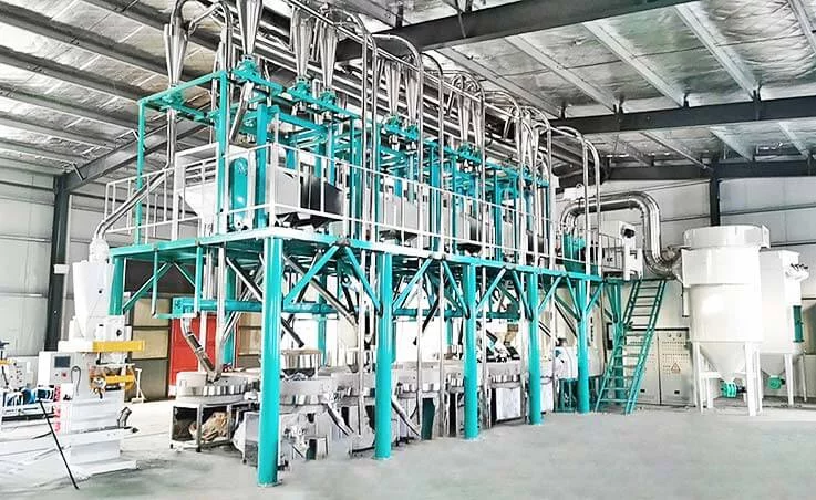 Complete set of stone mill processing solutions